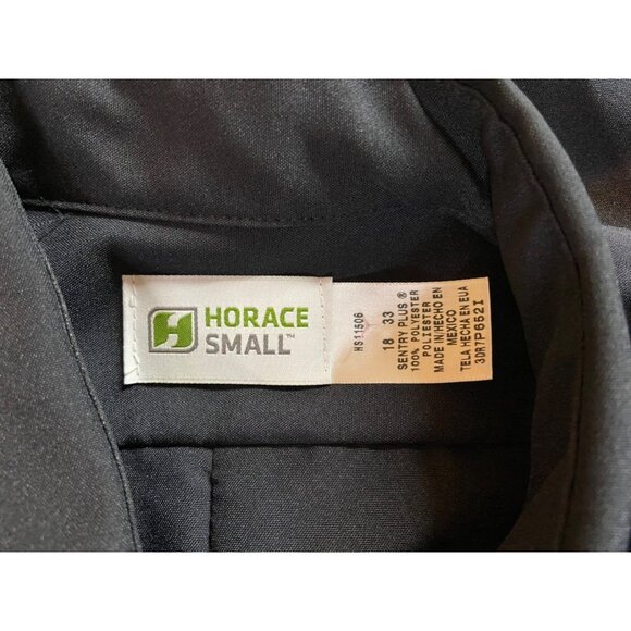 Horace Small Mens Black Tactical Button-Down Shirt Size Medium Long Sleeve - Picture 4 of 10